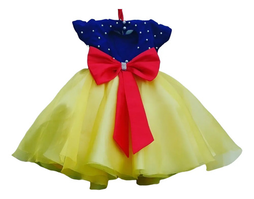 Vestido De Princesa Blancanieves
