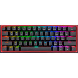 Teclado Gamer Redragon Fizz Pro 60% K616-rgb Qwerty Red