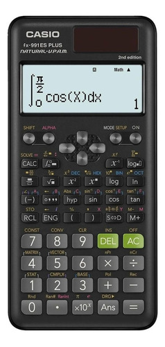 Calculadora Científica Casio 417 Funções Fx991esplus-2s4dt Cor Preto