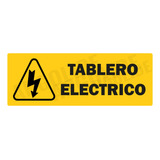 Adhesivo Reflectante Tablero Electrico Electricidad Vinilo 1