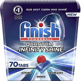 Finish Quantum Infinity Lavaloza Detergente Lavavajillas 70u