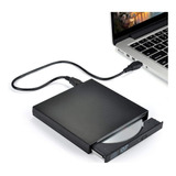 Unidad Usb Externa Cd Dvd Slim Quemador Cd Portatil Pc