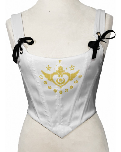 Top Corset Estampado Anime Otaku Sailor Moon 