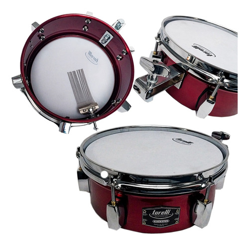 Caixa Timbalito Wire Snare Torelli - 10'' X 5,5'' Pol.