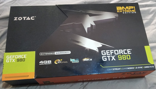 Zotac Geforce Gtx 980 Amp Extreme Edition 4gb