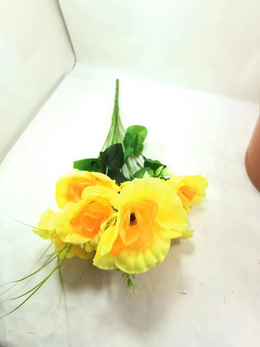 Flores Artificiales Para Decorar  Decorativas 12 Cabeza Flor