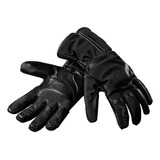 Guantes Moto Stav Long Climate Protection Windblock Color Negro Talle M