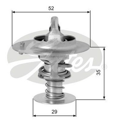 Termostato Honda Civic Accord Crv Prelude Fit Foto 3