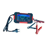 Cargador De Batería Arrancador 12v 6a Lcd Inteligente