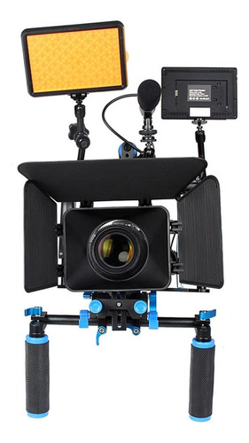 Kit De Película Dslr Rig, Plataforma De Montaje En Hombro Co