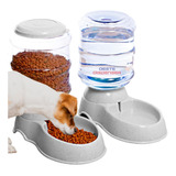 Kit Comedero Bebedero Automatico Gato Perro Alimento Agua