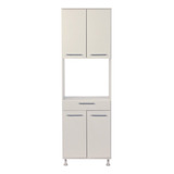 Despensero Porta Micro 4 Puerta 1.83 Alto Cocina Organizador