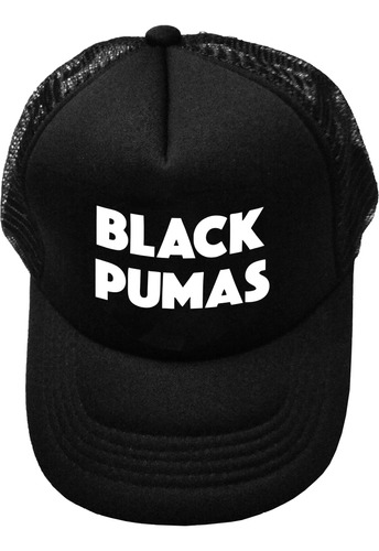Gorra Malla Black Pumas Rock Estampada Tv Urbanoz