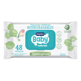 Baby Toallitas Biodegradables Húmedas 48u Algabo