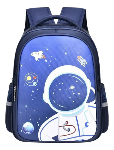 Mochila Escolar Para Niños Estilo Astronauta Espacial.