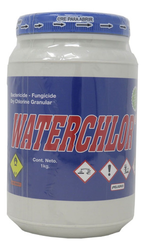 Cloro Para Piscina 67  Granulado 70% X 1kg Waterchlor