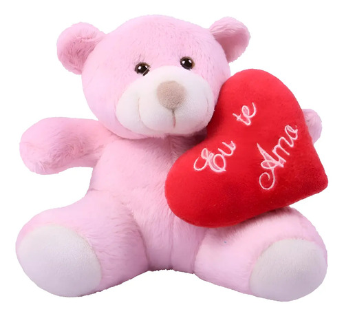 Ursinho Pelúcia 25cm Eu Te Amo - Mel | MercadoLivre
