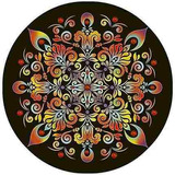 Stencil Pintura Mandala Arabesco 30x30 Stqg-009 - Litoarte