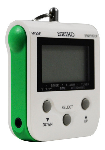 Metrónomo Digital Cronómetro Reloj Color Verde Seiko Dm-90