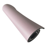 Colchonete Yoga Pilates Fitness Ginastica 1m X 50cm X 10mm Cor Rosa Bb