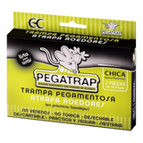 Trampa Ratas Trampera Lauchas Pegatrap 2 Bandejas Chicas