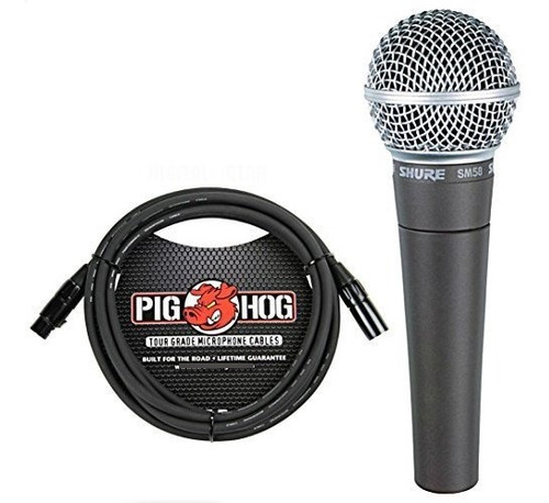 Shure Sm58lc Sm-58 Microfono Vocal Dinamico Con Ultima In