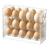 Soporte Huevos Gran Capacidad Para Refrigerador, Organizador
