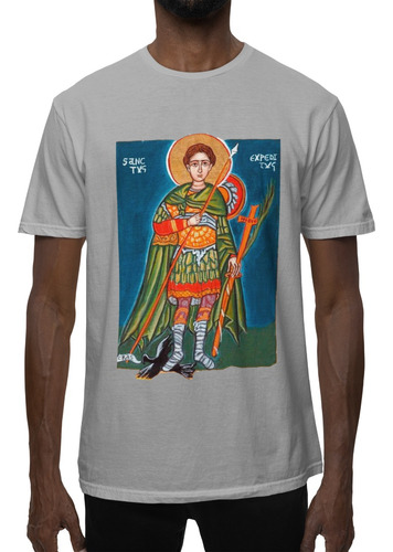 Remera San Expedito Clasic Romana Unica