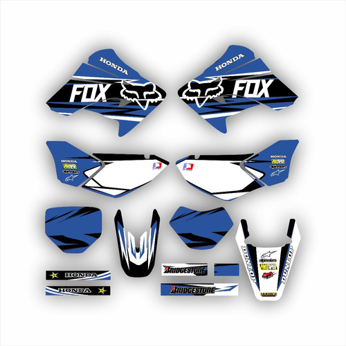 Kit Adesivo Moto Cross Trilha Tornado Xr 250 06-10 Lm219