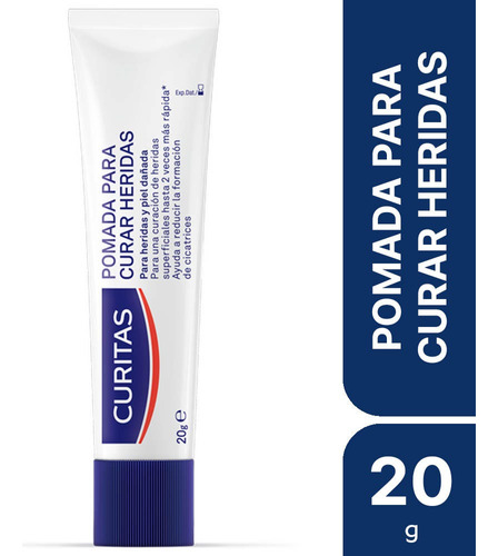 Pomada  Para Curar Heridas X20gr Curitas