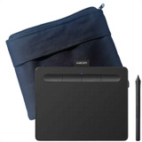 Mesa Digitalizadora Wacom Intuos + Capa Protetora Case Preta