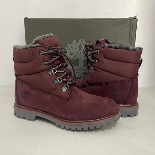 Botas De 6  Frio Timberland Nubuck Mujer Original