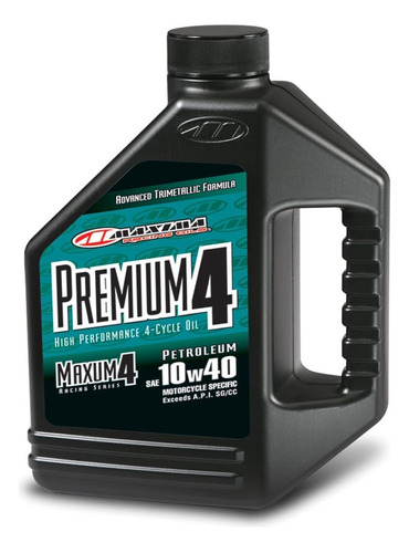 Aceite Premium 4 10w-40 Para Motor De Motocicleta