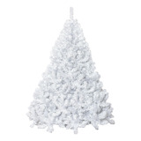 Árbol De Navidad Bariloche Extra Lujo Blanco 2,10 M. Sheshu