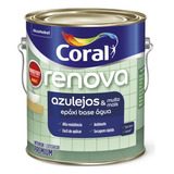 Tinta Renova Azulejo Epoxi Base Água Coral Ace Branco 3,6l 