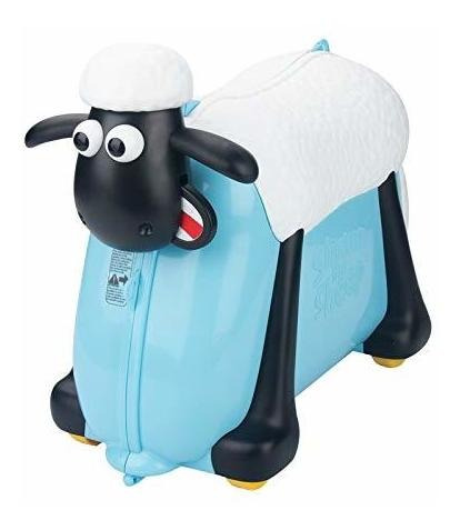 Baúl De Almacenamiento Pa Shaun The Sheep Kids Ride-on Suitc