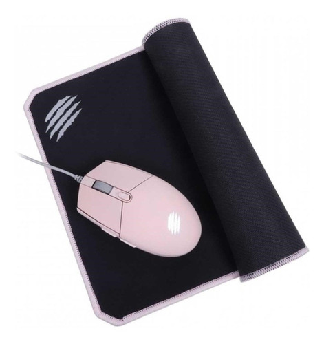 Kit Mouse + Mousepad Oex Mc-104 - Rosa