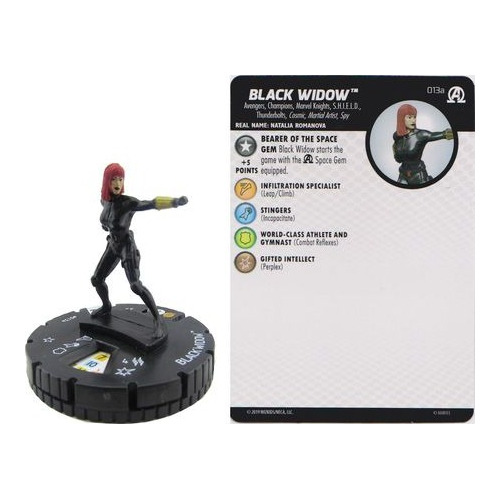 Black Widow #013a Avengers Marvel Heroclix Chacarita