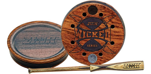 Zink Wicked Series Hunting Pot Turkey Call | Wood/acrylic Du