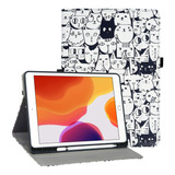 Happiere Funda Para iPad De 9ª 8ª Y 7ª Generacion Con Soport