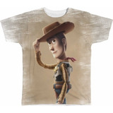 Camisa Camiseta Personalizada Toy Story Woody Cawboy Filme