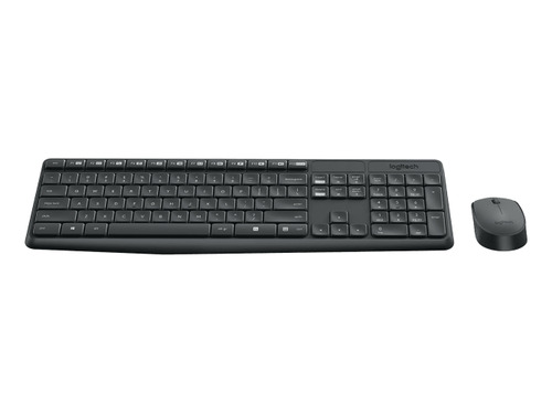 Kit Teclado E Mouse Sem Fio Mk235 Usb Abnt2 Logitech