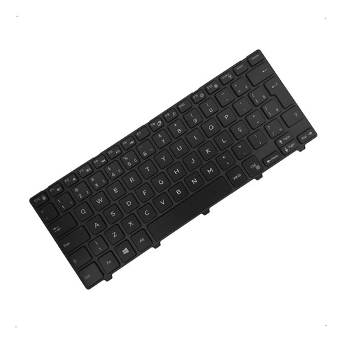 Teclado Para Notebook Dell 14-3442-a10 14-3443-a30 14-5468 Ç