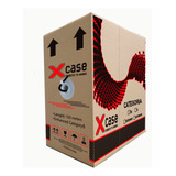 150 M Cable Red Ftp Cat6 Blindado Doble Forro Xcase Exterior