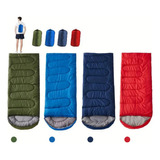 Sleeping Bag Compacto Colchoneta Saco D Dormir Camping Bolsa Color Azul Marino