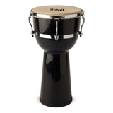 Djembe 8 Stagg Dpy8bk De Fibra, Color Negro