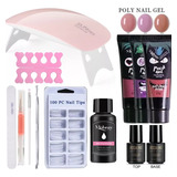 13pcs 6w Uv Led Lámpara Qiuck Extensión De Uñas Poli Gel