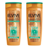 Shampoo Óleo Extraordinario Rizos Def Elvive Loreal 400ml 2u