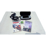 Consola Psp2001 No Lee Umd/para Reparar Con Estuche+2juegazo