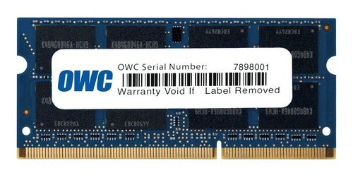 Memoria 4gb 1066mhz Sodimm Owc Mac Calidad Apple